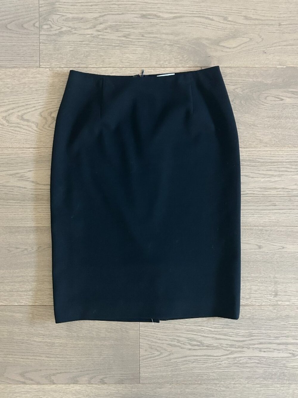 Jigsaw Black Pencil Skirt Womens US 6 UK 10 Classic Work Office Knee Length
